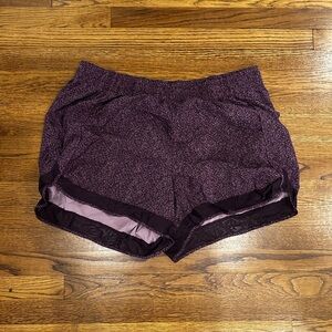 Athleta Purple Athletic Shorts with Lightweight Fabric and Elastic Waistband